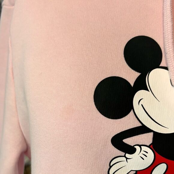 PRINTED HOODIE LIGHT PINK/MICKEY MOUSE - Picture 6 of 9